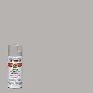 12 oz. Protective Enamel Gloss Pewter Gray Spray Paint (6-Pack)