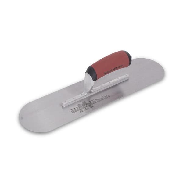 MARSHALLTOWN 16 in. x 3 in. PoolSaver Trowel - Curved DuraSoft Handle
