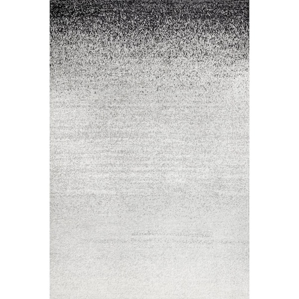 JONATHAN Y Shore Modern Gradient Gray/Cream 4 ft. x 6 ft. Area Rug