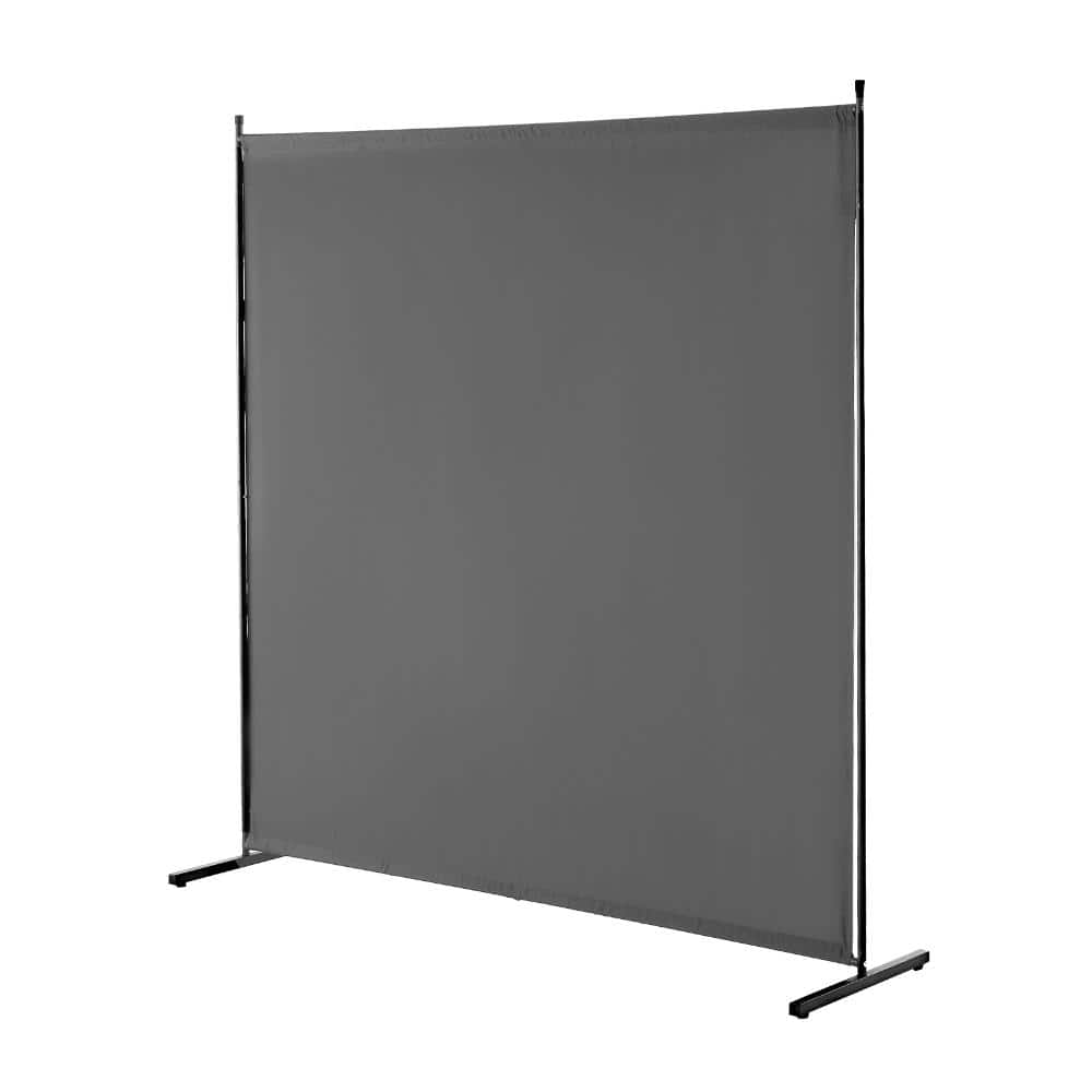 Avex 71.5 in. Gray 1-Panel Room Divider Folding Privacy Screen and Fabric Partition Room Divider price history on PriceWatchPro