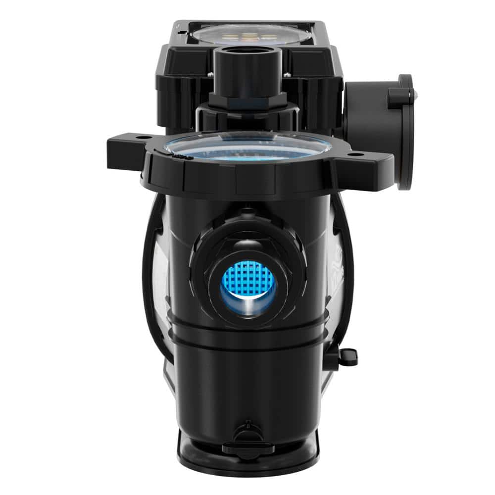 Black and Gold 1 HP Variable Speed Pool Pump with Threaded Connections