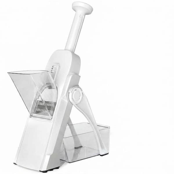 Stainless Steel Mandoline Slicer Adjustable Thickness Ergonomic Food Vegetable Potato Cutter Safer Kitchen Tool