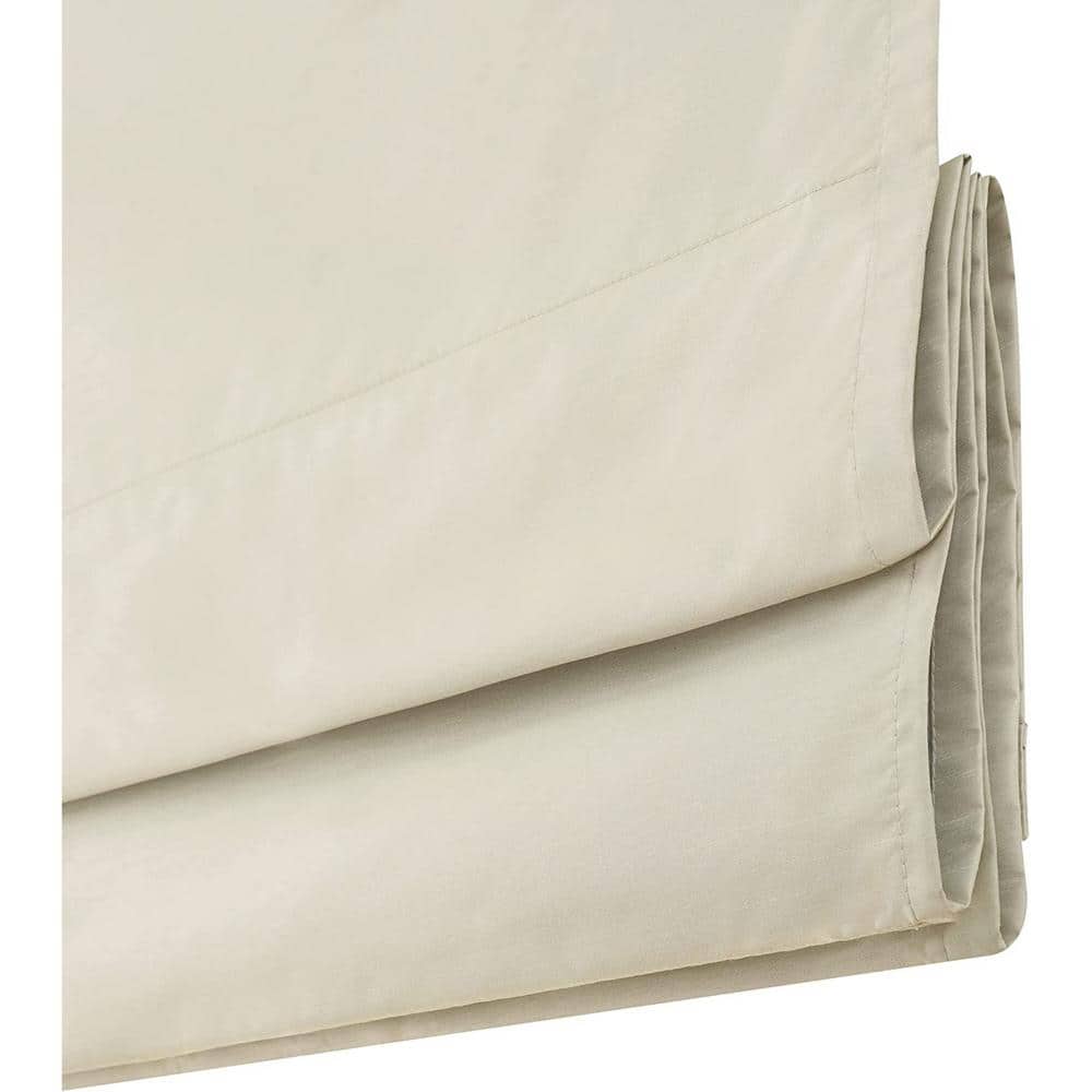 Gold Faux Silk Cordless Blackout Roman Shade 36" x 64"
