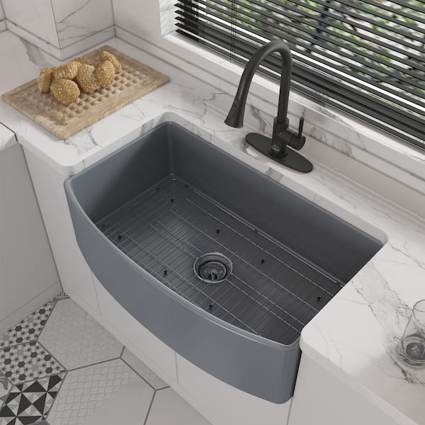 https://images.thdstatic.com/productImages/9dfcfe49-3d54-42d1-894d-4e9ad5ebc5ee/svn/matte-gray-curved-design-kitchen-sink-matte-black-pull-down-kitchen-faucet-casainc-farmhouse-kitchen-sinks-kcsl0032-fg33mb-64_600.jpg