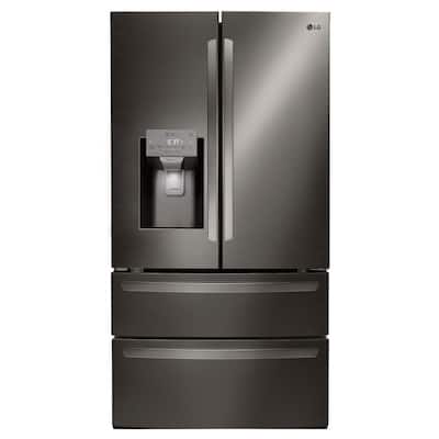 LG 24 cu. ft. Counter-Depth InstaView Door-in-Door Smart Refrigerator with  Craft Ice Maker