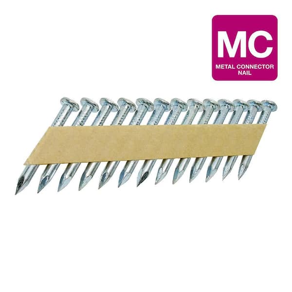 1-1/2 in. x .148 in. 33° Paper Collated Electrogalvanized Hardened Smooth Shank Joist Hanger Nails 1000 per Box