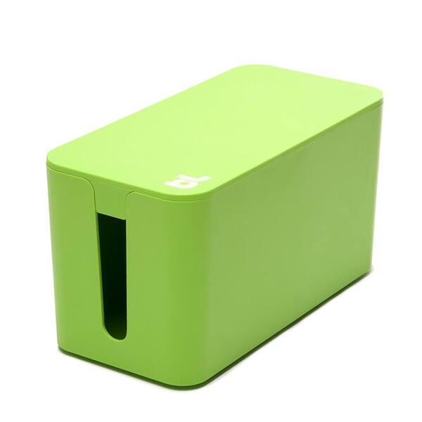 Bluelounge CableBox Mini with Surge Protector, Green