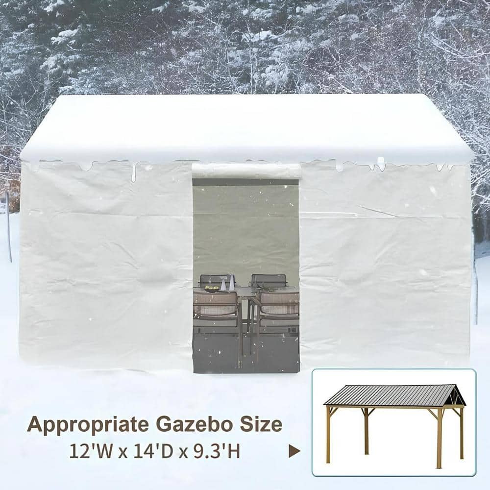 12 ft. x 14 ft. Gazebo Cover for Hardtop Gazebos