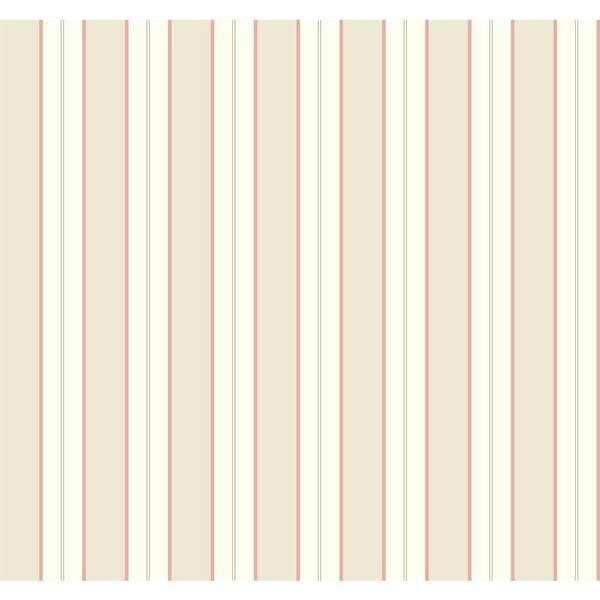 York Wallcoverings Casabella II Tailored Stripe Wallpaper