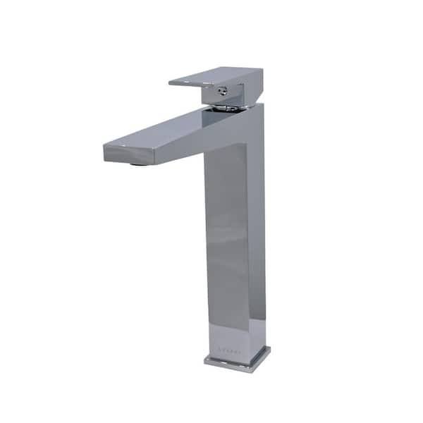 Lulani Boracay Single Handle Vessel Sink Faucet in Polished Chrome