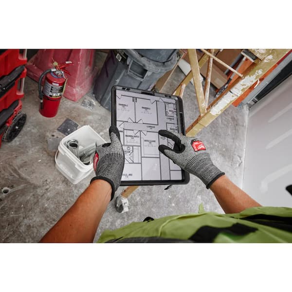 Milwaukee Large High Dexterity Cut Level 3 Resistant Nitrile