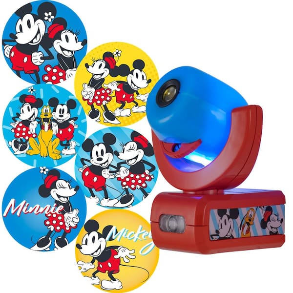 Disney 1-Watt Minnie & Mickey Mouse LED Night Light, Plug-In, Light Sensing, 6-Image