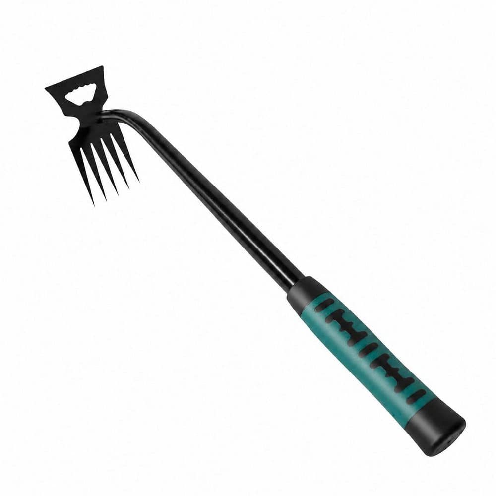 Manual Stainless Steel Weeder with Ergonomic Comfort Grip Handle, Heavy Duty Garden Weed Removal Tool 1 Piece price history on PriceWatchPro