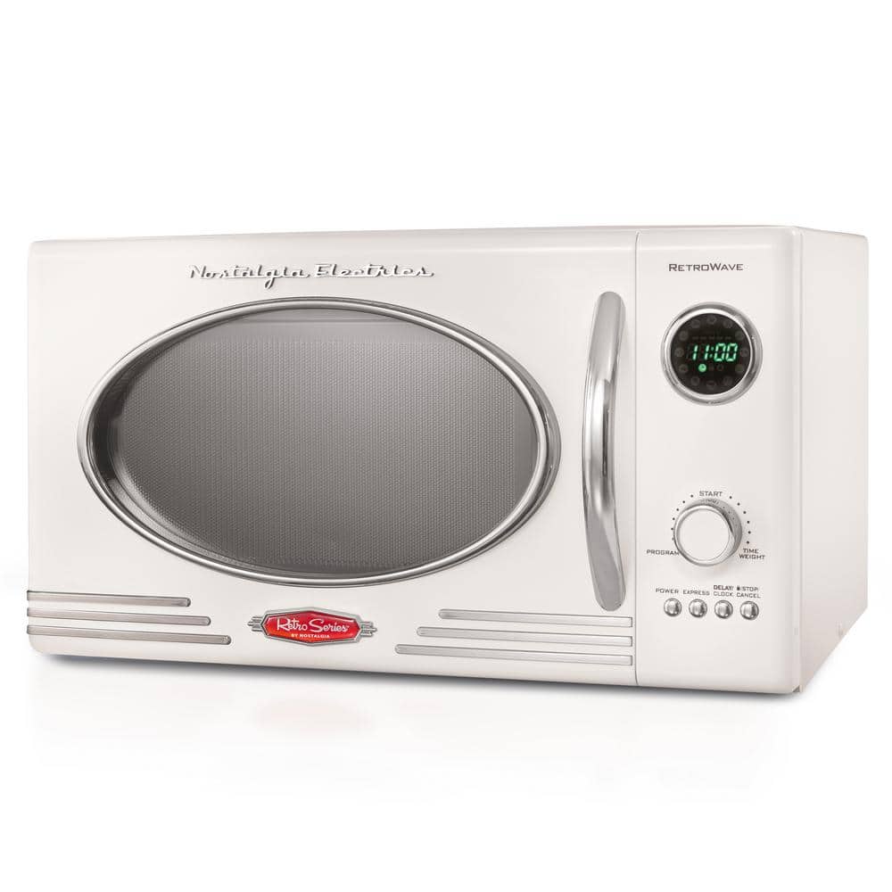 New Retro Microwave Oven 220V Small 20L Light Wave Heating Household  Turntable Heating Микроволновая Печь Hornos Microondas 오븐 - AliExpress
