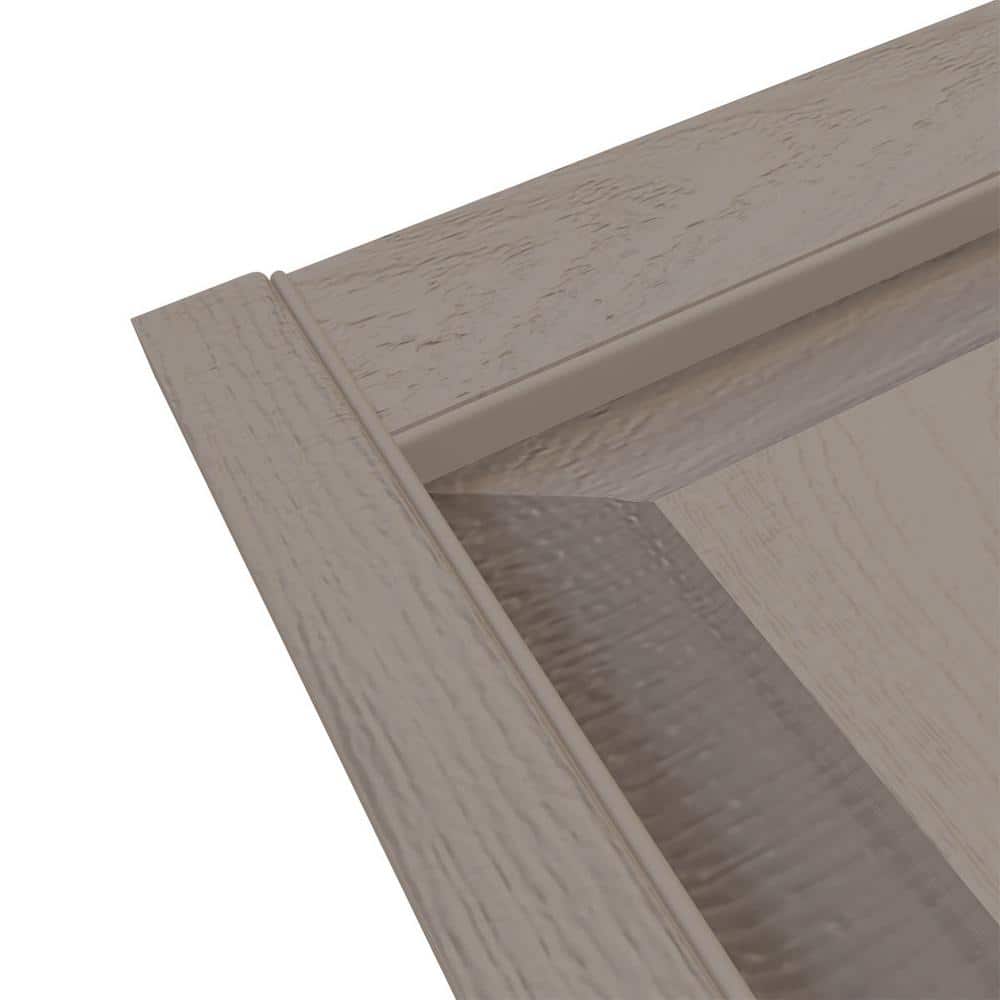 Clay Vinyl Raised Panel Shutters 14.75"W x 37"H