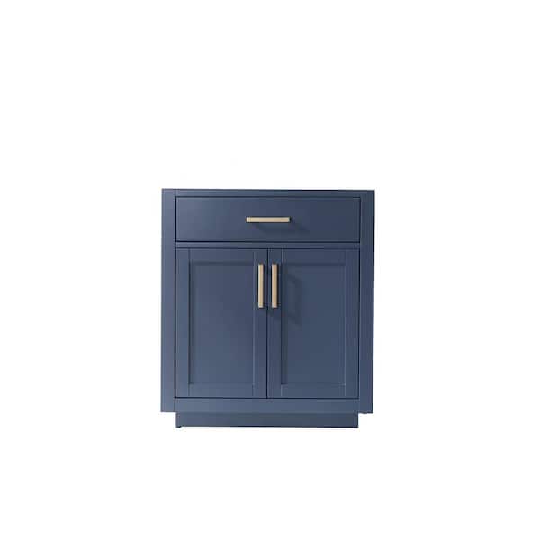 Altair Ivy 29.2 in. W x 21.6 in. D x 33.1 in. H Bath Vanity Cabinet without Top in Royal Blue