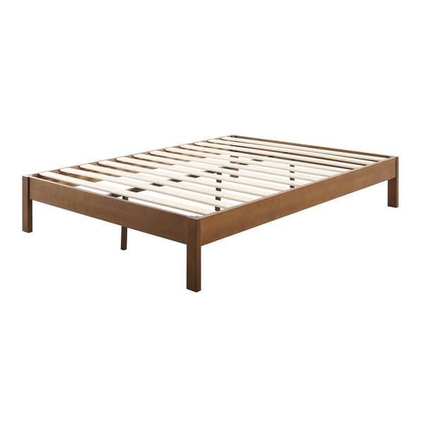 Natural Twin Solid Wood Platform Bed, Wooden Slat Twin Bed Frame Ikea