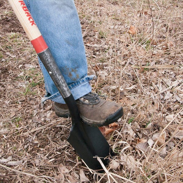 14 in. D-Handle Drain Spade