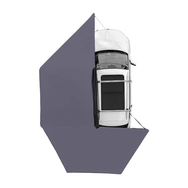Mondawe 270-Degree Free-Standing Awning Tent 600D Double-Ripstop Car Side Awning Oxford 4WD UPF50+