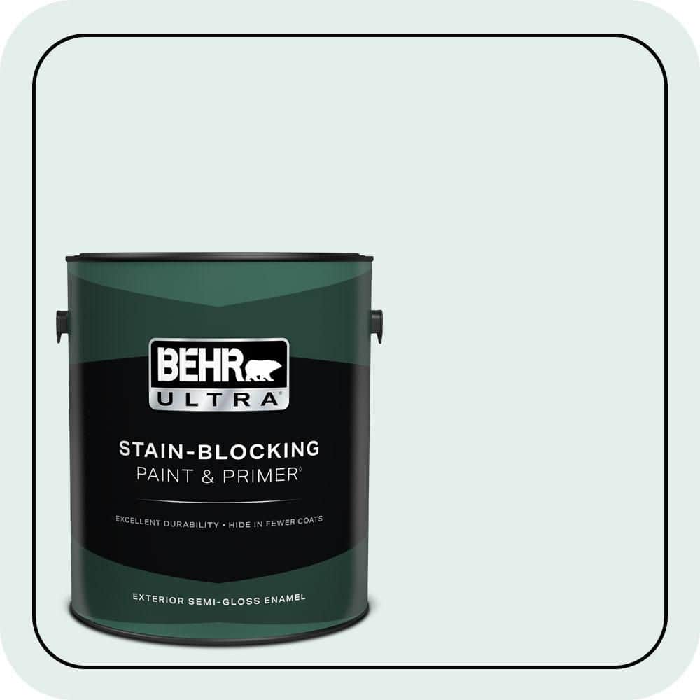 1 gal. #530E-1 White Sapphire Semi-Gloss Enamel Exterior Paint & Primer price history on PriceWatchPro