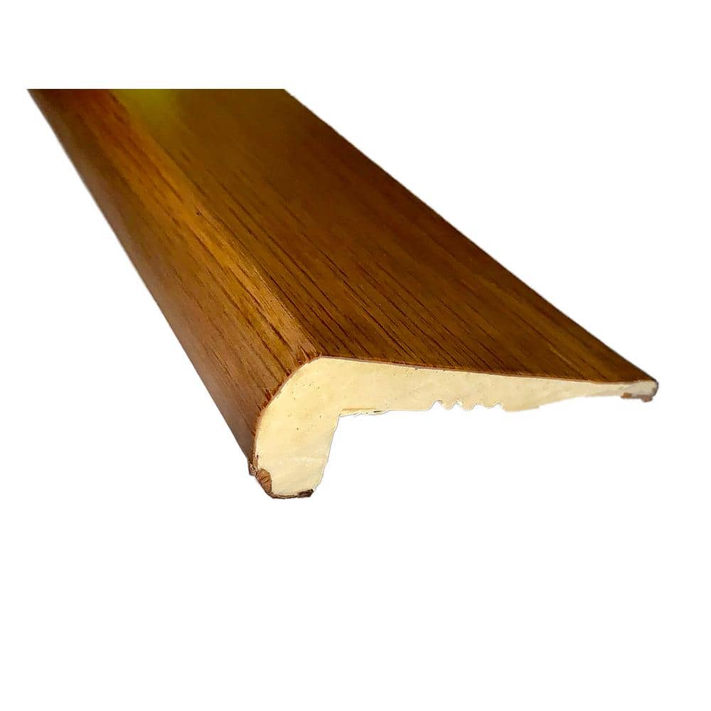 Oak Brewster 3 in. W x 94 in. L Water Resistant Stair Nose Molding Hardwood Trim price history on PriceWatchPro