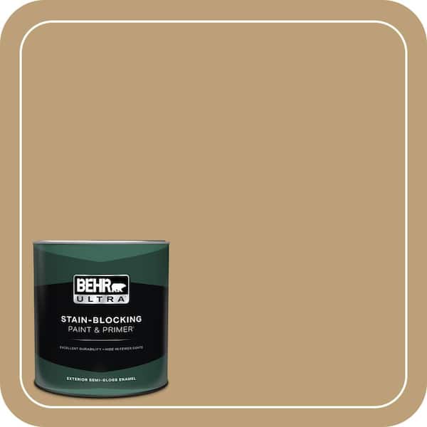 BEHR ULTRA 1 qt. #320F-5 Mesa Semi-Gloss Enamel Exterior Paint & Primer
