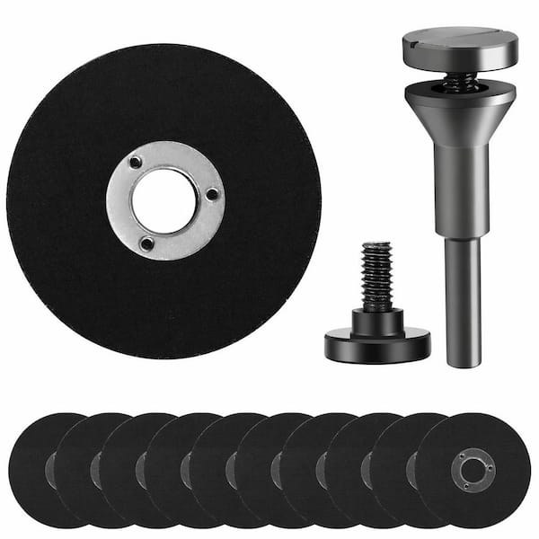 2 in. Die Grinder Cut-Off Wheels with 3/8 in. Arbor Hole Mandrel for Metal Cutting Rotary Tools 11-Pack