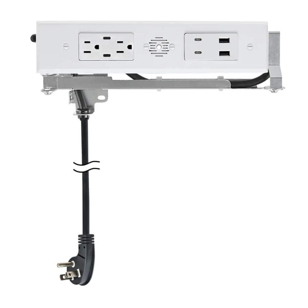 White 15 Amp Blade Duo In-Drawer Outlet with (4) 30W USB-C, (2) USB-A and (2) AC Ports price history on PriceWatchPro