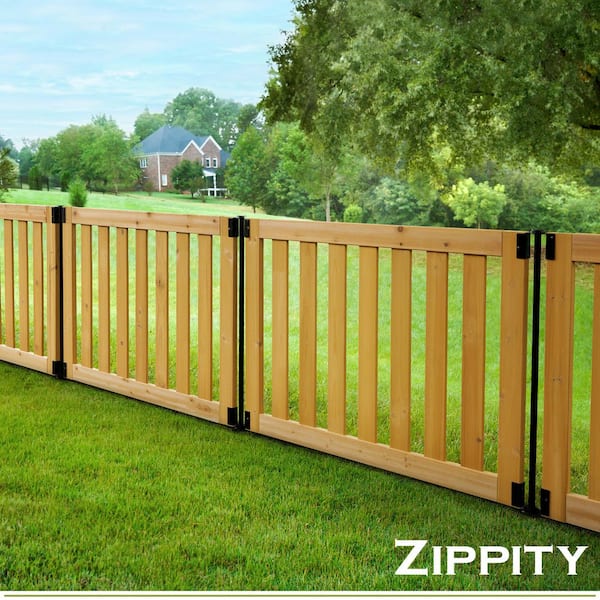 Newberry Dig Free Wood Fence Kit, 48 in. by 32 in. (2-panels)