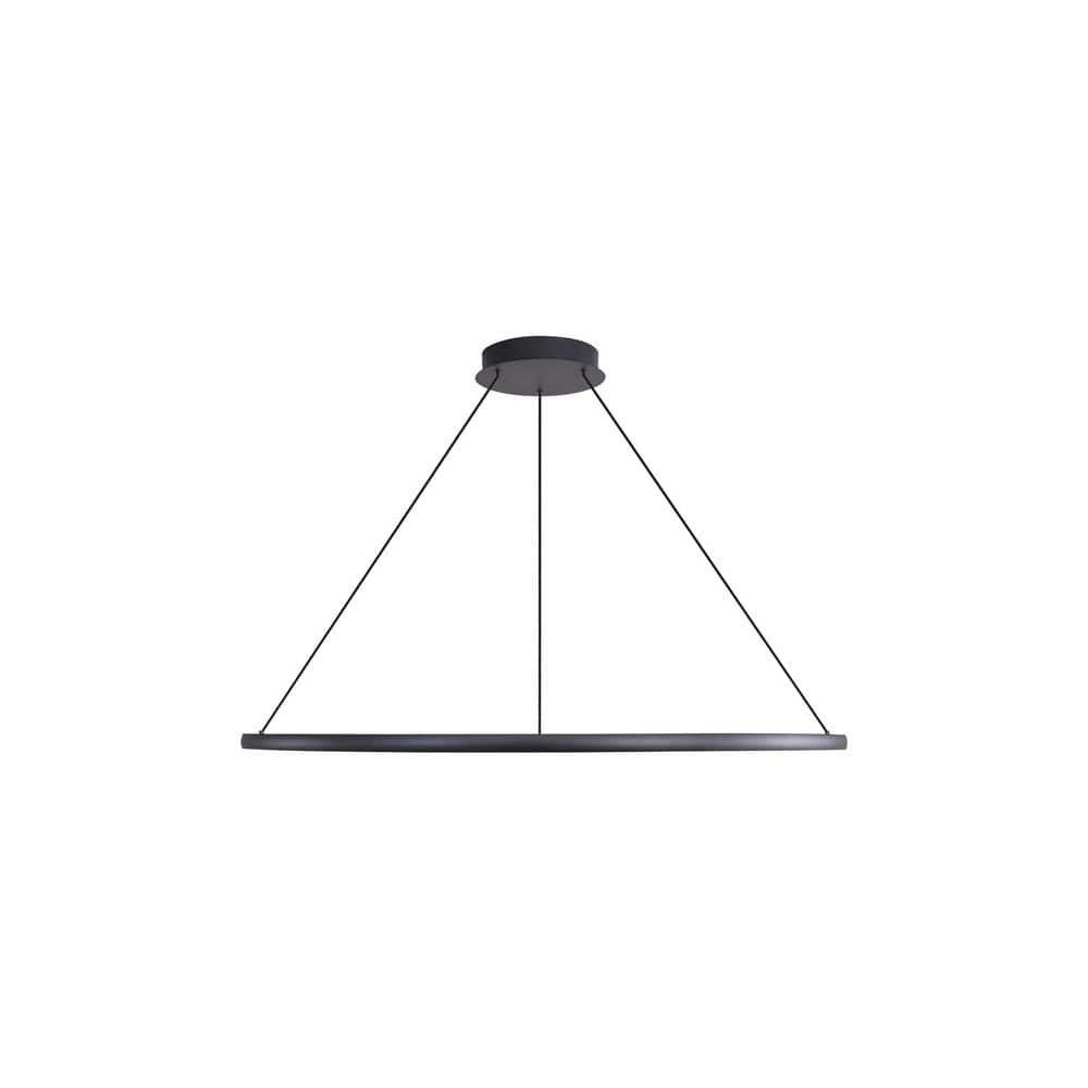 Veritas 1-Light Dimmable Integrated LED Sand Black Chandelier for Bedroom, Foyer, Hall, Kitchen, Living, Dining price history on PriceWatchPro