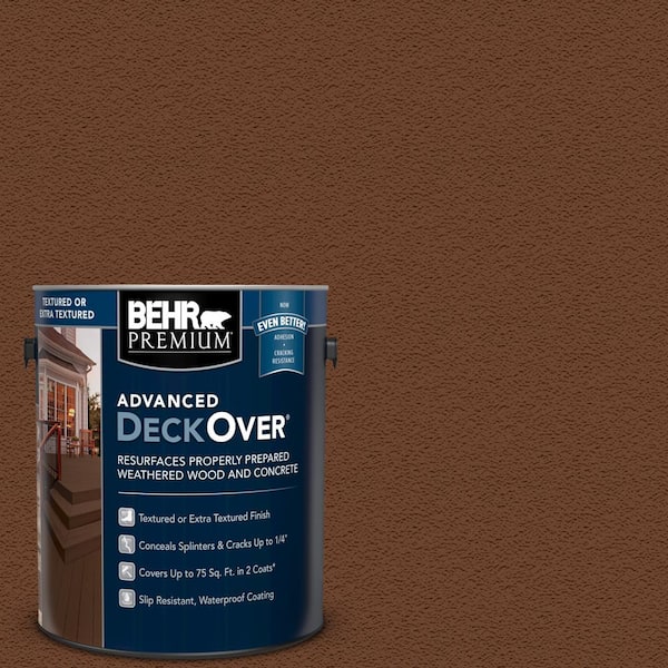 BEHR Premium Advanced DeckOver 1 gal. #SC-116 Woodbridge Textured Solid Color Exterior Wood and Concrete Coating