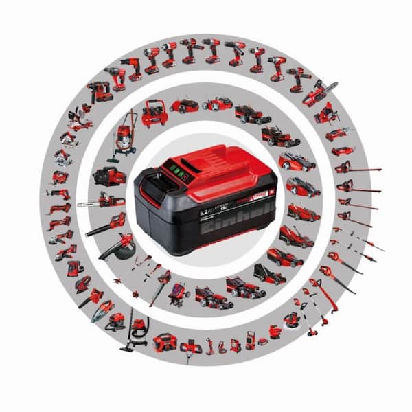 Einhell Batterie Power-X-Change 18 V 2 Ah Batterie Chargeable anti-chocs 