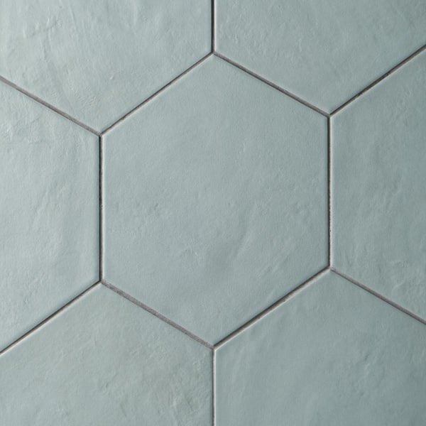 Ivy Hill Tile Dash Green Cielo 8.5 in. x 9.84 in. Matte