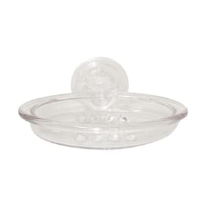 PowerLock Suction Soap Dish in Clear