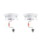 Color and Tunable White 5/6 in. LED 65W Equivalent Dimmable Smart Wi-Fi Wiz Connected Recessed Downlight Kit (2 Pack)