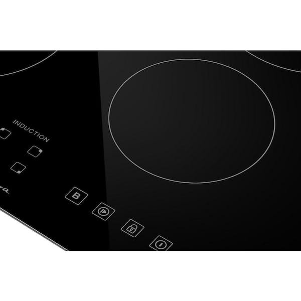  Empava Built-in 24 in. 240V Electric Stove Smooth Surface  Cooktop in Black with 4 Elements, 24 Inch : Everything Else