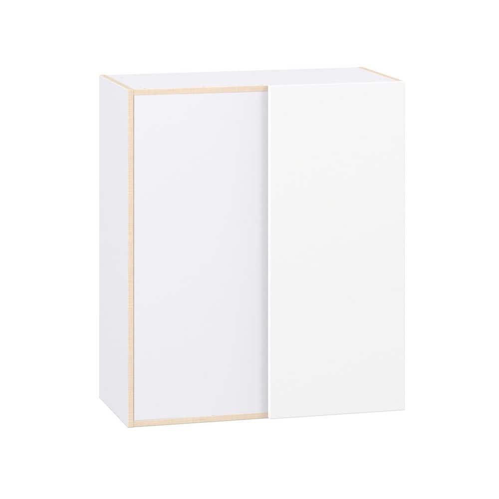 Timberline 30 in. W x 14 in. D x 35 in. H Assembled Slab Blind Wall Corner Kitchen Cabinet in Bright White price history on PriceWatchPro