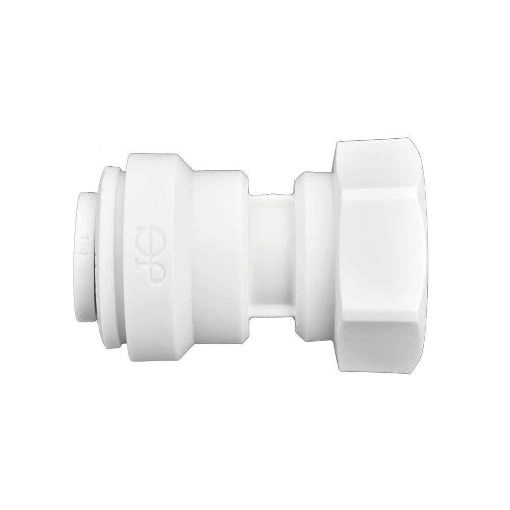 1/4 in. x 1/8 in. Push-To-Connect Female Adapter Polypropylene Fitting (10-Pack) price history on PriceWatchPro
