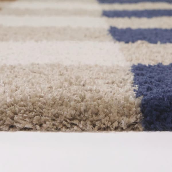 Bonnie Blue/Green 5 ft. x 7 ft. Area Rug