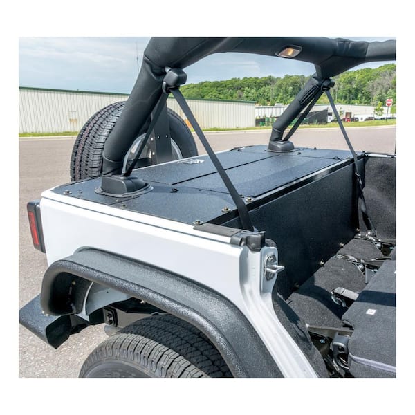 Aries Black Aluminum Security Cargo Lid, Select Jeep JK Unlimited 2070465 -  The Home Depot