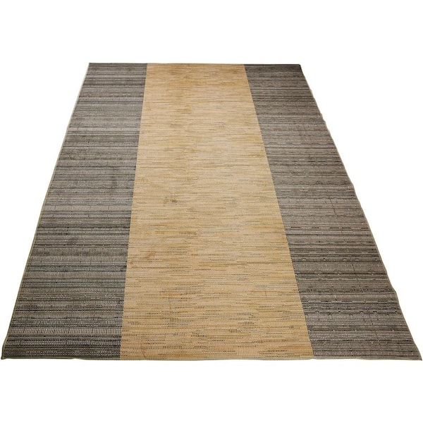 Beige Taupe 5 ft. x 7 ft. Area Rug
