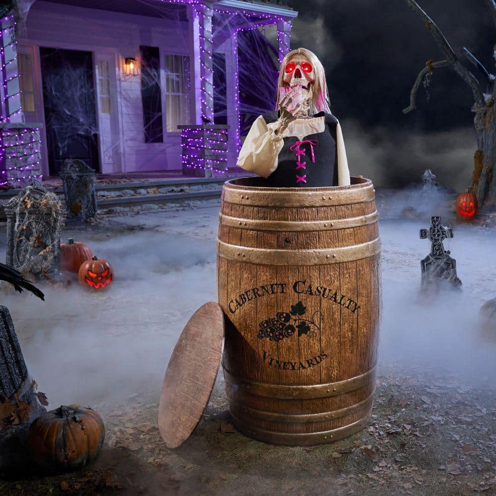 4.5 FT Grave & Bones Animated LED Cabernet Casualty price history on PriceWatchPro