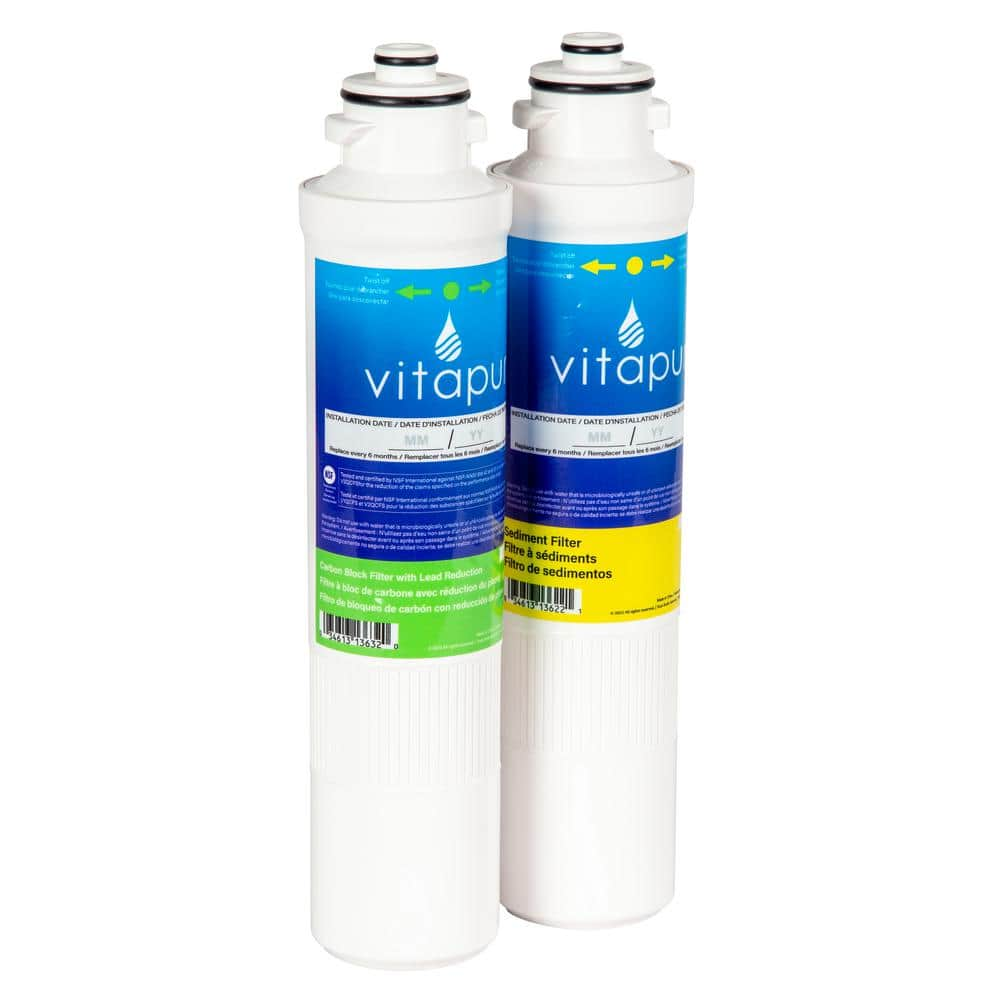 VITAPUR Quick-Connect Replacement Water Filter Cartridge Kit