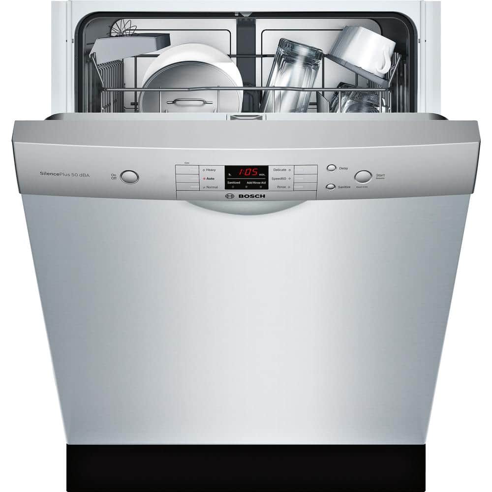 Buy 100 Series 24 in. White Front Control Tall Tub Dishwasher with