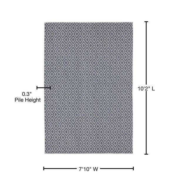 Have a question about Home Dynamix Tripoli Lydia Denim/Cream 8 ft