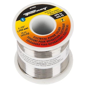 Details about   FORNEY WELDING 38106 18 In Solid Wire Commerical Grade Solder 1 Lbs 