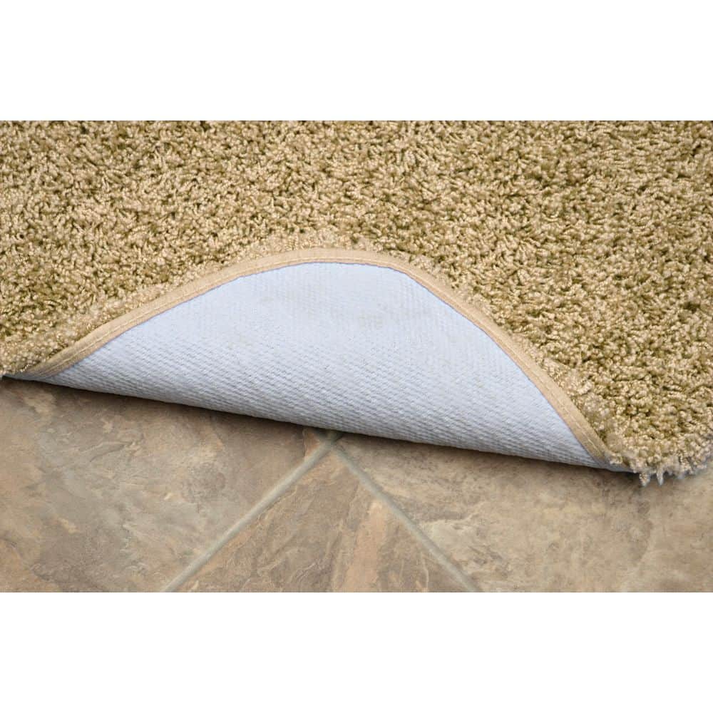 Linen Luxe 3-Piece Ultra-Soft Shaggy Nylon Bath Rug Set