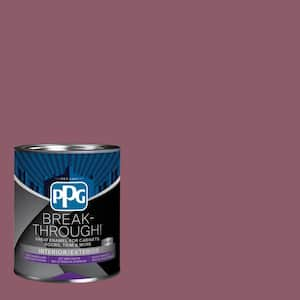 1 qt. PPG1049-6 Cabernet Satin Door, Trim & Cabinet Paint