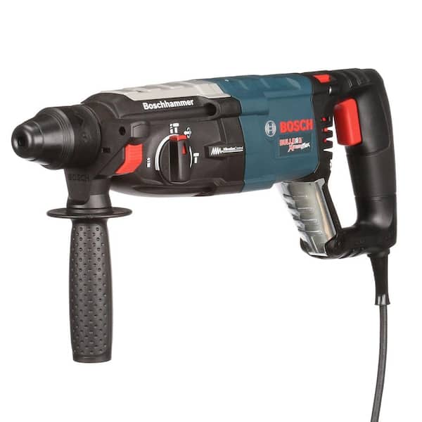 Bosch 8 Amp 1-1/8 in. Corded SDS-Plus Variable Speed Concrete/Masonry Rotary Hammer Drill with Carrying Case
