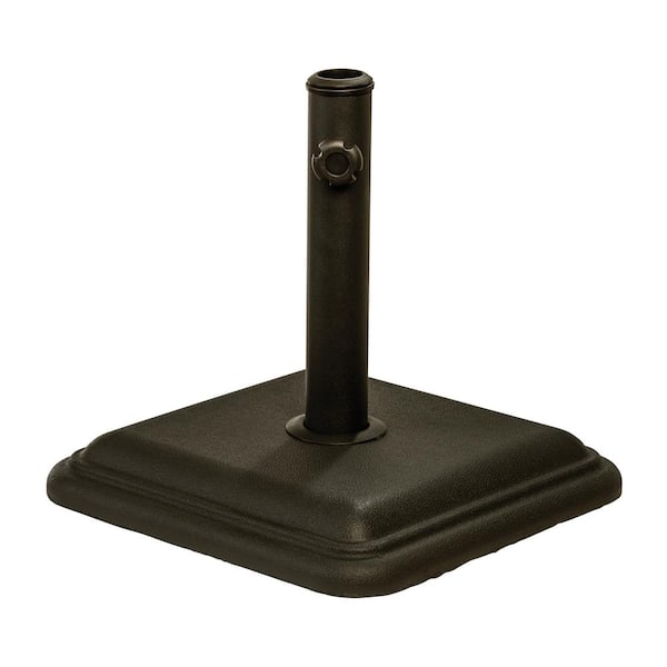 USW US Weight 26 lbs. Umbrella Base Designed to be Used with a Patio Table in Brown